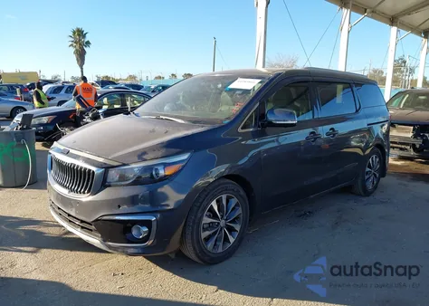 2017 Kia Sedona Sx из США, поврежденный, VIN KNDMC5C1XH6337827